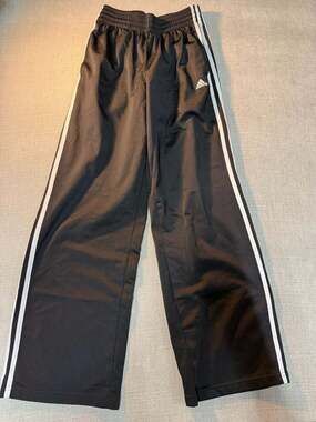 Adidas Classic Three-Stripe Athletic Track Pants